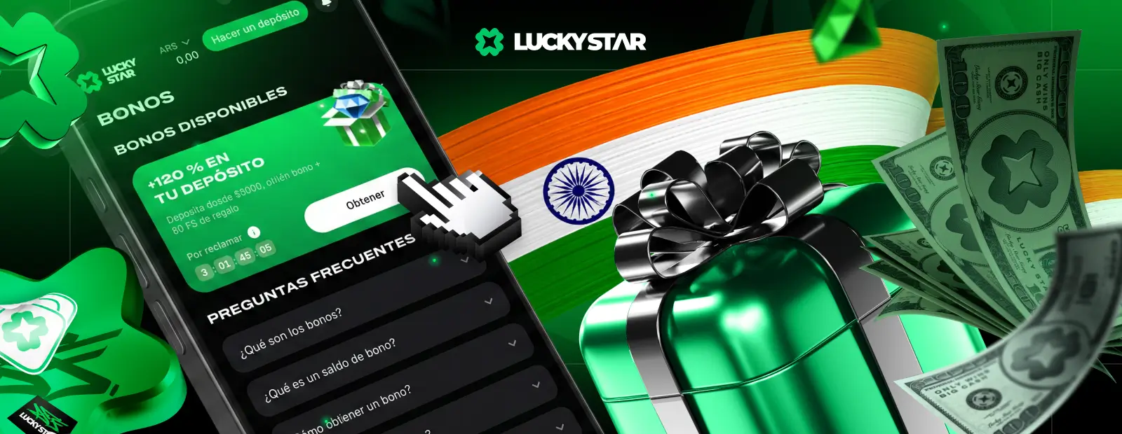 Lucky Star casino bonus